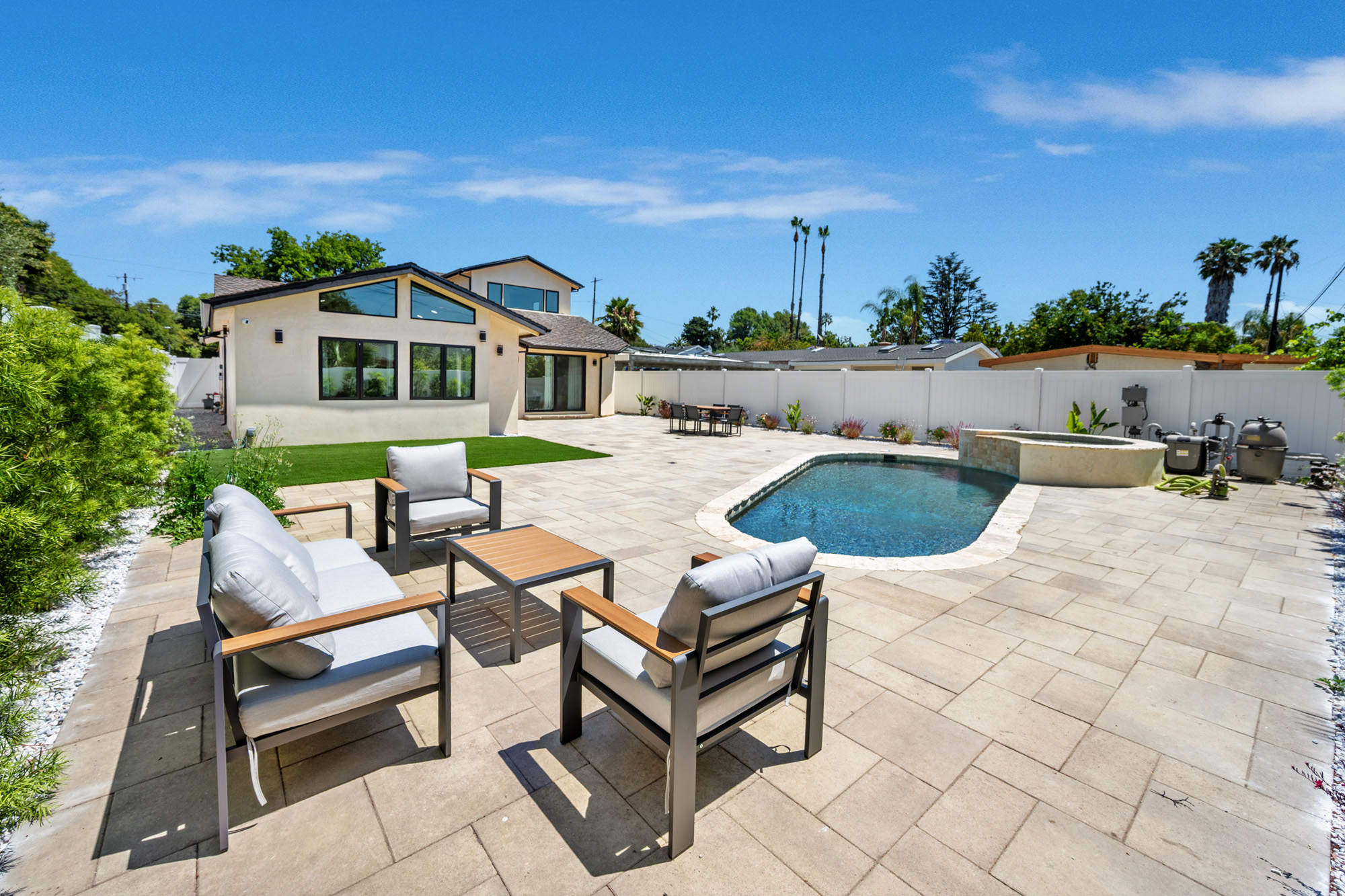 Addison Loggia — 4-bedroom luxury villa rental in Sherman Oaks, sleeps 8