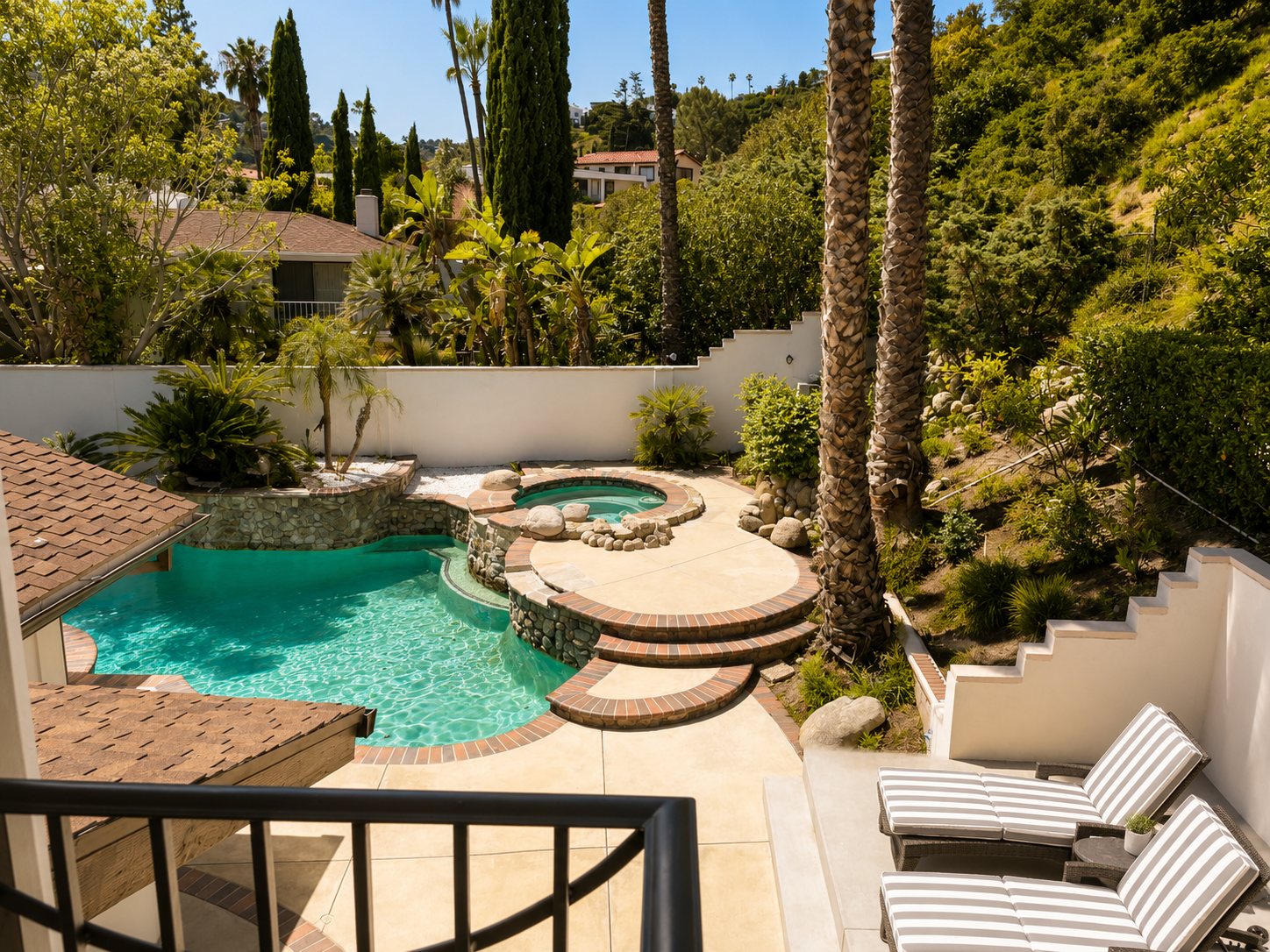 Electra Overlook — 4-bedroom luxury villa rental in Hollywood Hills, sleeps 8